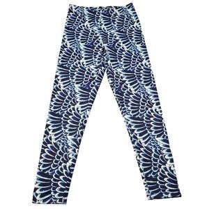 Ed Hardy Navy and White Patterned Leggings